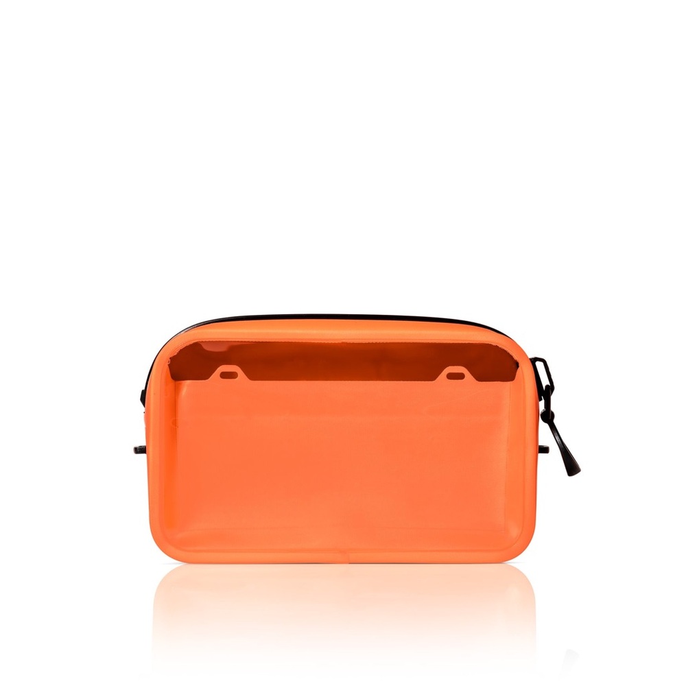 Booe Orange Belt Bag with Transparent Pocket - Picture 3 of 3